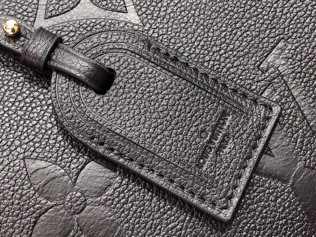 LV M45811 Louis Vuitton Grand Palais Monogram Tote Bag Black M45833