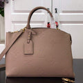 LV M45833 Louis Vuitton Grand Palais Monogram Tote Bag Gray M45811