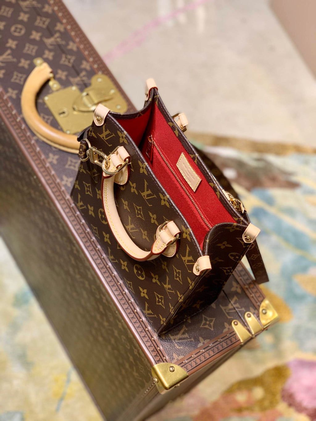 LV M45847 Louis Vuitton Sac plat BB Monogram
