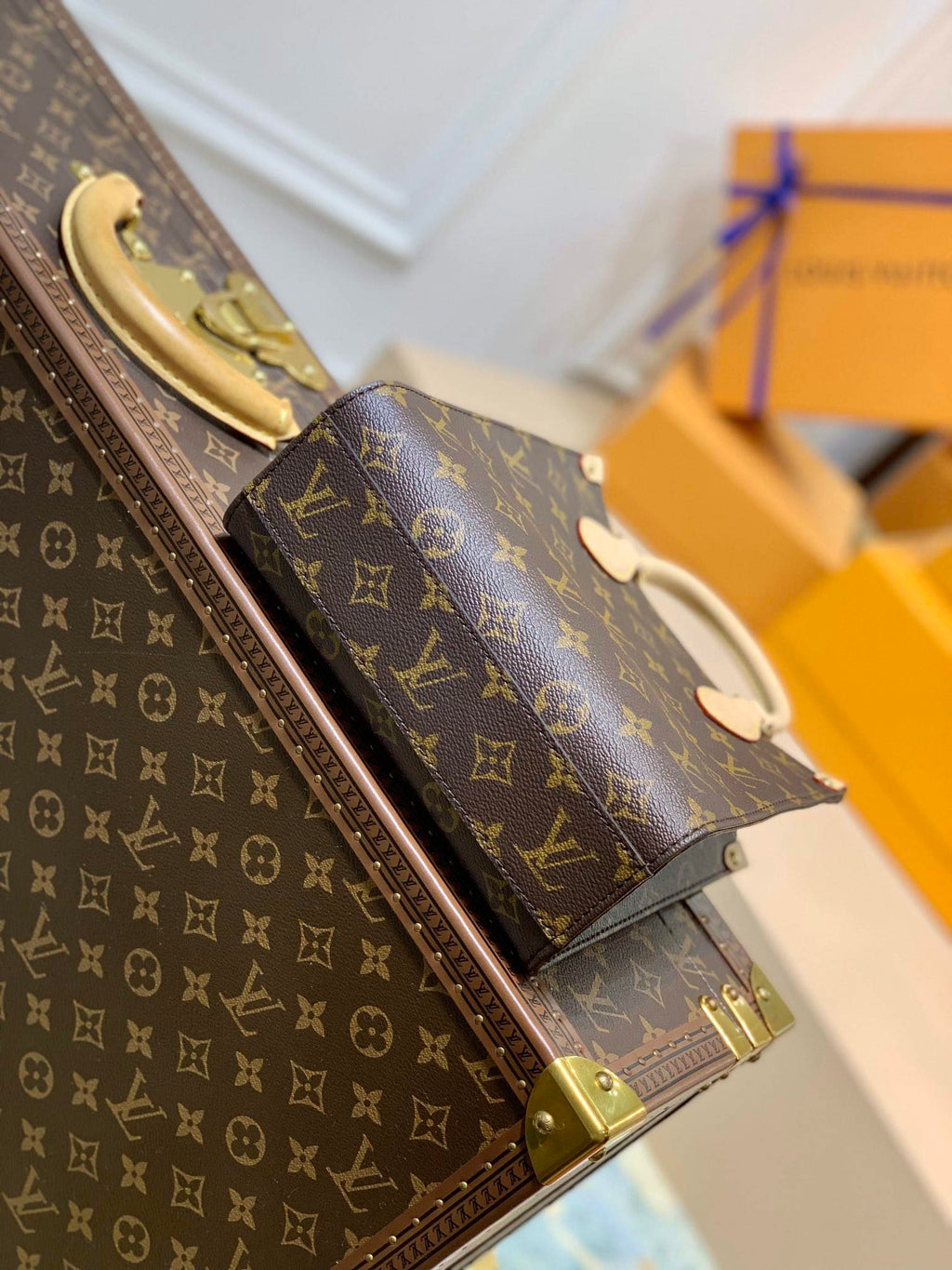 LV M45847 Louis Vuitton Sac plat BB Monogram