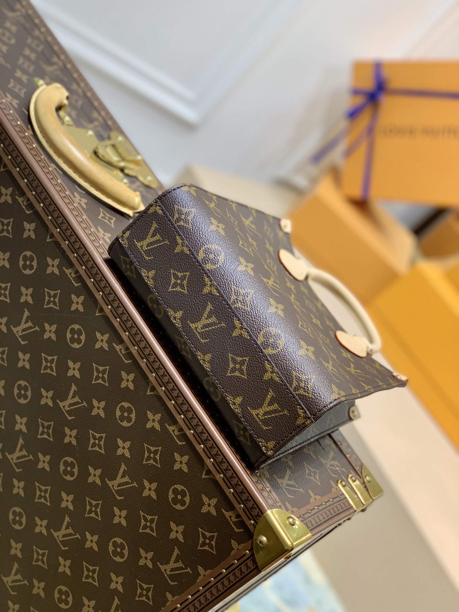 LV M45847 Louis Vuitton Sac plat BB Monogram - Default Title - View 2