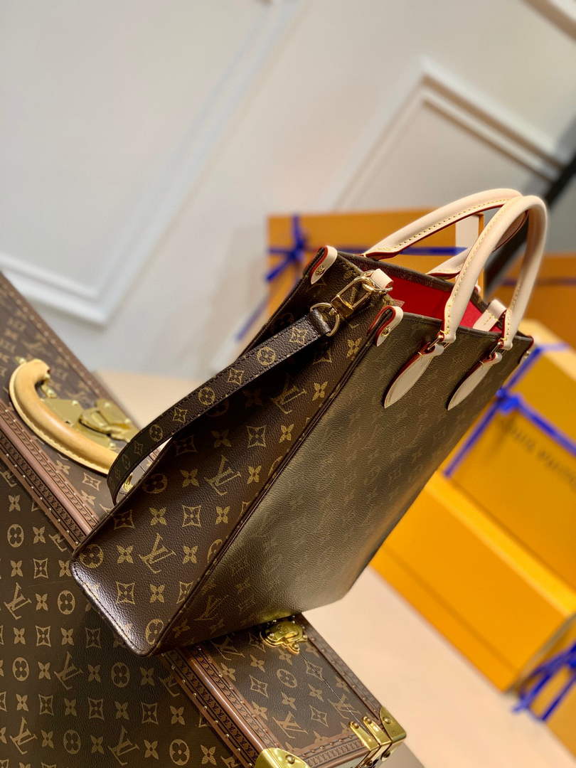 LV M45848 Louis Vuitton Sac Plat PM Monogram - Default Title - View 2