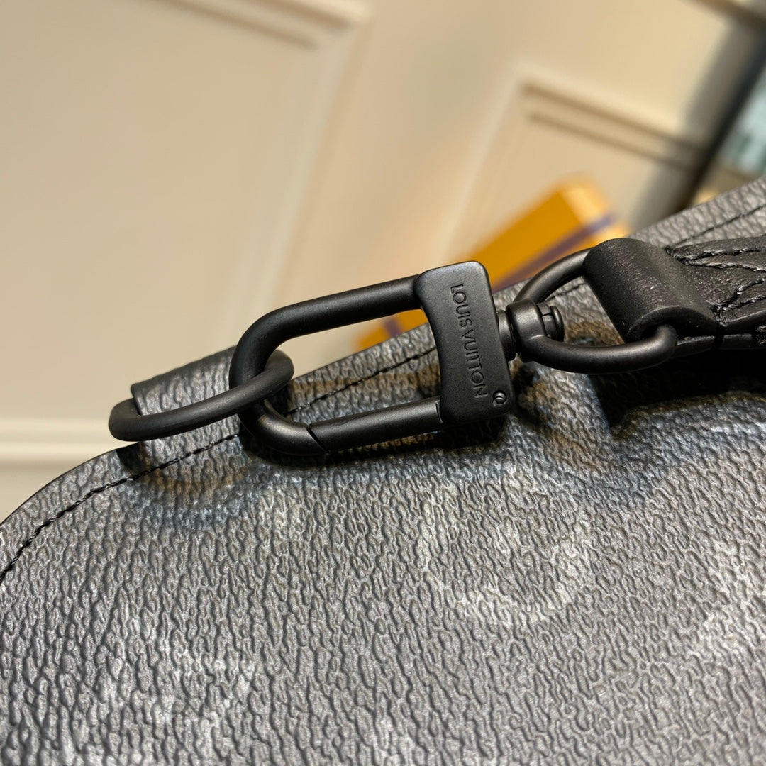 LV M45912 Louis Vuitton Saumur slingbag Monogram eclipse - Default Title - View 6