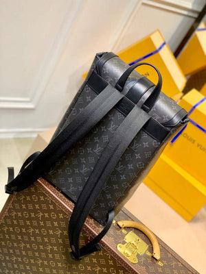 LV M45913 Louis Vuitton Saumur Backpack Black - Default Title - View 2