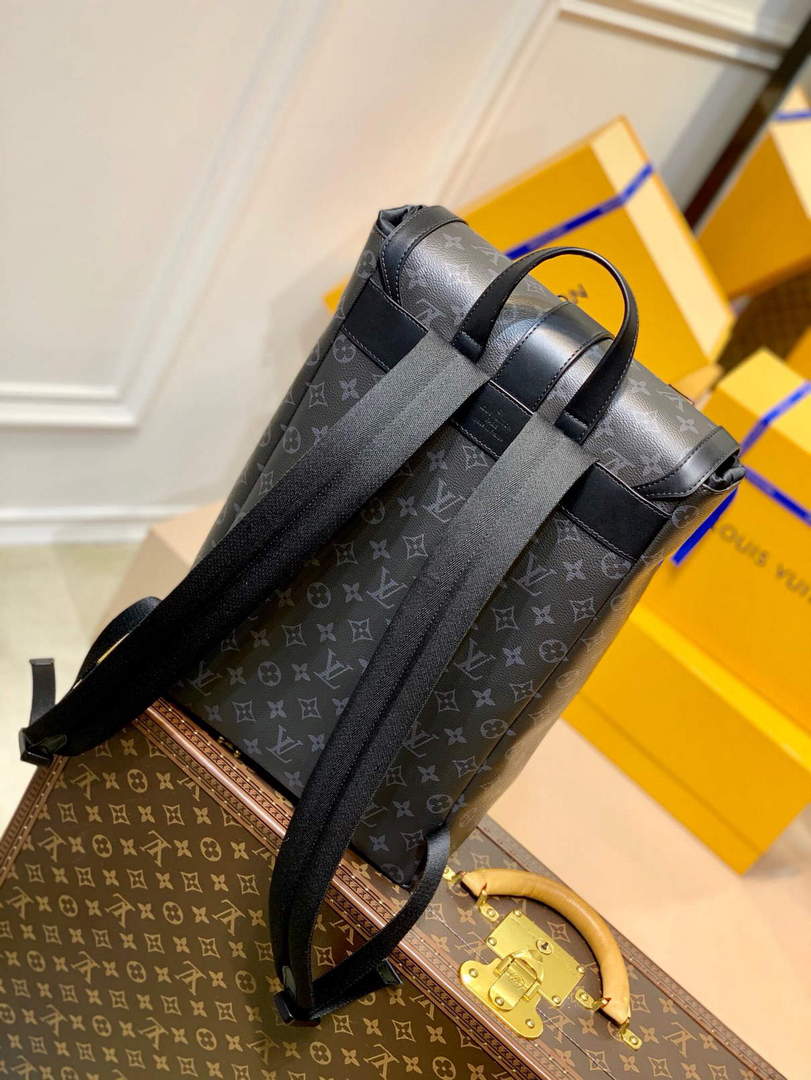 LV M45913 Louis Vuitton Saumur Backpack Black - Default Title - View 2