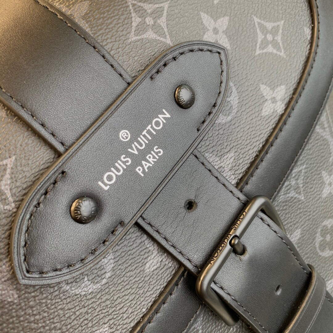 LV M45913 Louis Vuitton Saumur Backpack Black - Default Title - View 5