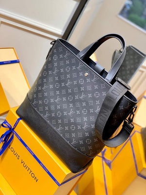 LV M45914 Louis Vuitton Saumur Tote Black - Default Title - View 2