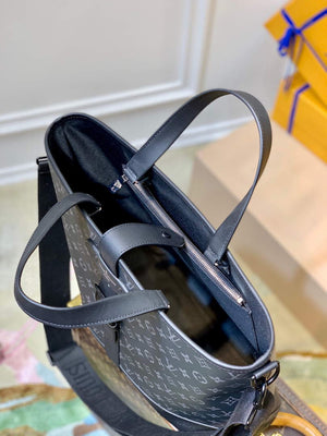 LV M45914 Louis Vuitton Saumur Tote Black - Default Title - View 8