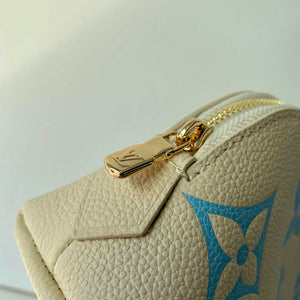 LV M45951 Louis Vuitton Pochette Cosmetique PM Blue - Default Title - View 6