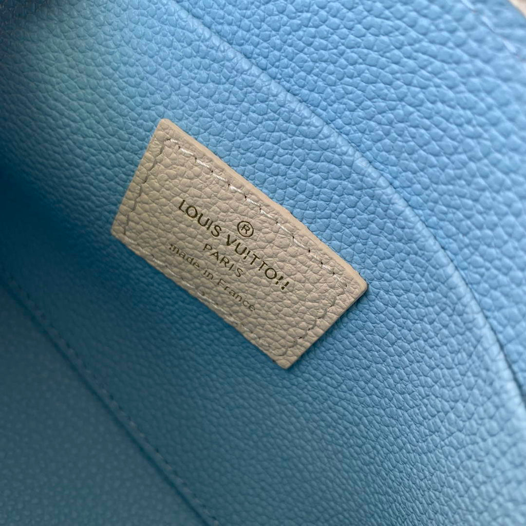LV M45951 Louis Vuitton Pochette Cosmetique PM Blue