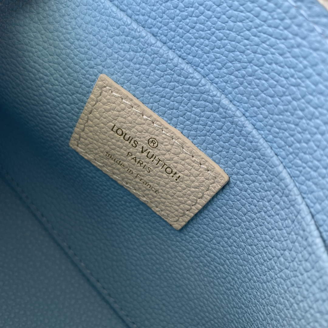 LV M45951 Louis Vuitton Pochette Cosmetique PM Blue - Default Title - View 7