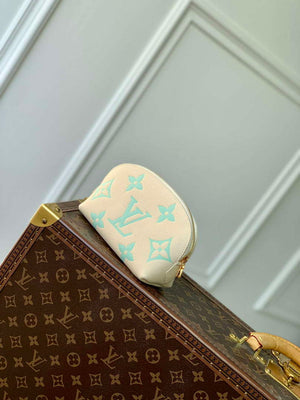 LV M45951 Louis Vuitton Pochette Cosmetique PM Matcha green - Default Title - View 3