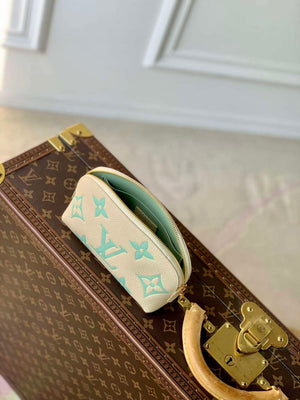LV M45951 Louis Vuitton Pochette Cosmetique PM Matcha green - Default Title - View 8