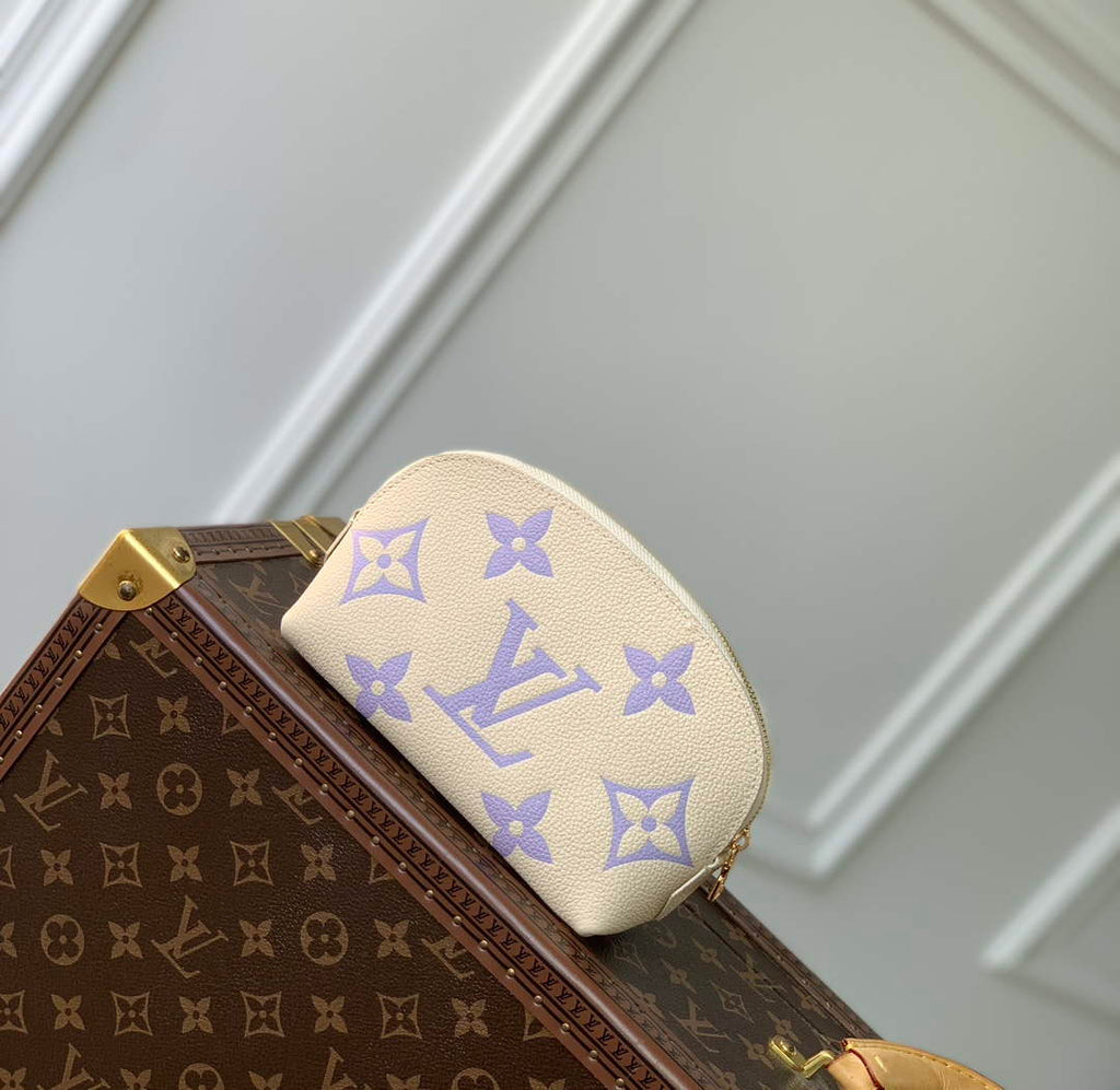 LV M45951 Louis Vuitton Pochette Cosmetique PM Taro Purple