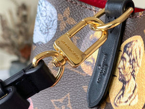 LV M45956 Louis Vuitton N¨¦ONO¨¦ MM Bag Monogram Cameo printed canvas - Default Title - View 6