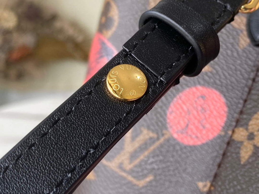 LV M45956 Louis Vuitton N¨¦ONO¨¦ MM Bag Monogram Cameo printed canvas
