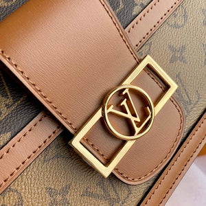 LV M45958 Louis Vuitton Dauphine MM Bag Monogram - Default Title - View 5