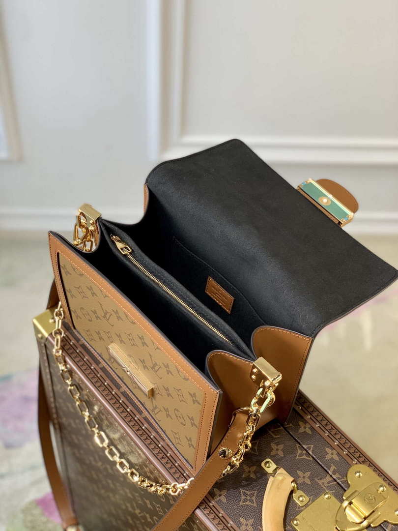 LV M45958 Louis Vuitton Dauphine MM Bag Monogram - Default Title - View 7
