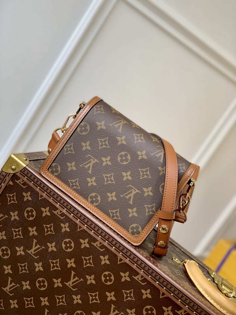 LV M45959 Louis Vuitton Dauphine Mini Bag Monogram - Default Title - View 2