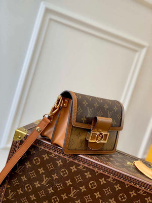 LV M45959 Louis Vuitton Dauphine Mini Bag Monogram - Default Title - View 3