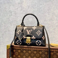 LV M45978 Louis Vuitton Madeleine BB Handbag Black - Default Title - View 1