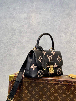 LV M45978 Louis Vuitton Madeleine BB Handbag Black - Default Title - View 2