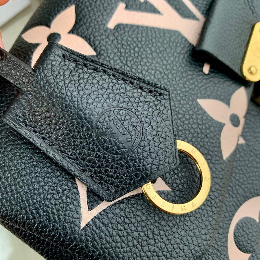 LV M45978 Louis Vuitton Madeleine BB Handbag Black - Default Title - View 6