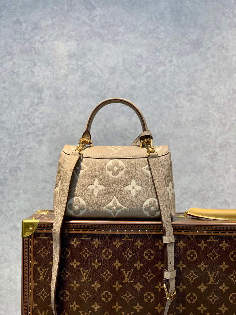 LV M46008 Louis Vuitton Madeleine BB Handbag Monogram Empreinte Leather - Default Title - View 2