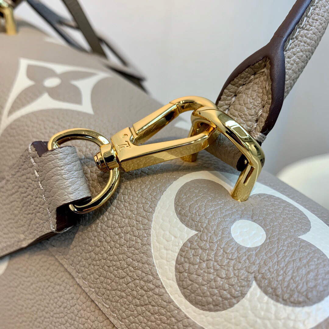 LV M46008 Louis Vuitton Madeleine BB Handbag Monogram Empreinte Leather - Default Title - View 7