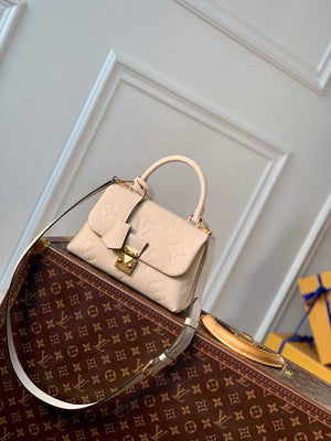 LV M46008 Louis Vuitton Madeleine BB Monogram Empreinte Leather - Default Title - View 1