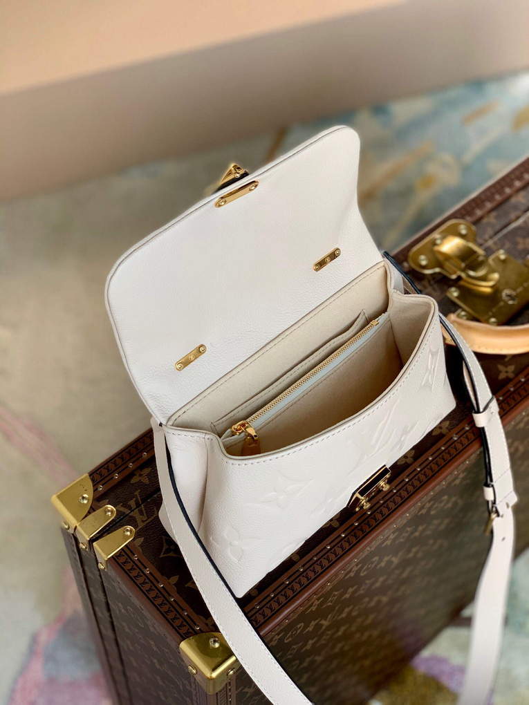 LV M46008 Louis Vuitton Madeleine BB Monogram Empreinte Leather - Default Title - View 8