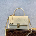 LV M46041 Louis Vuitton Madeleine MM Handbag Cr¨¨me Beige - Default Title - View 1