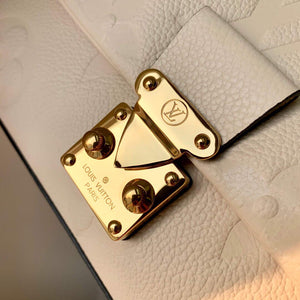 LV M46041 Louis Vuitton Madeleine MM Handbag Cr¨¨me Beige - Default Title - View 5