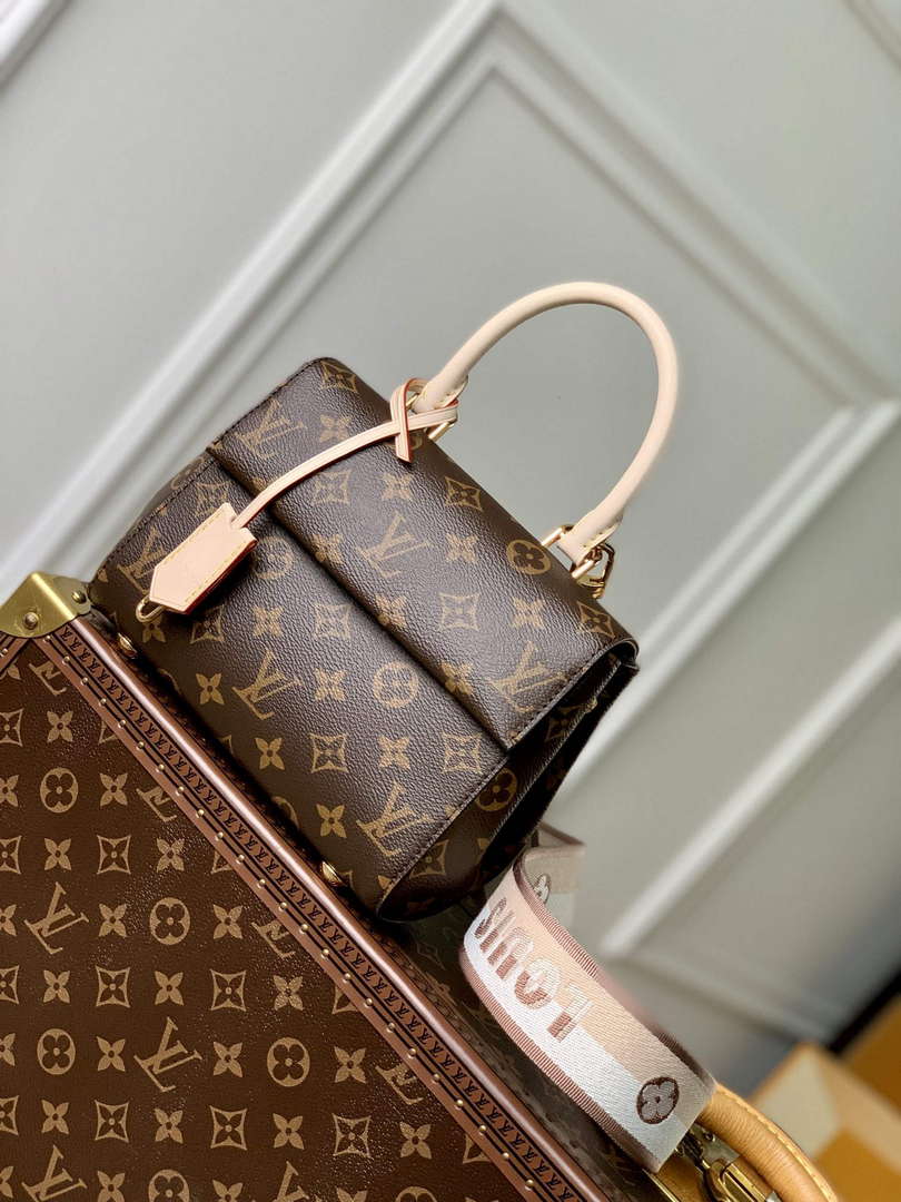 LV M46055 Louis Vuitton Cluny Mini Handbag - Default Title - View 1