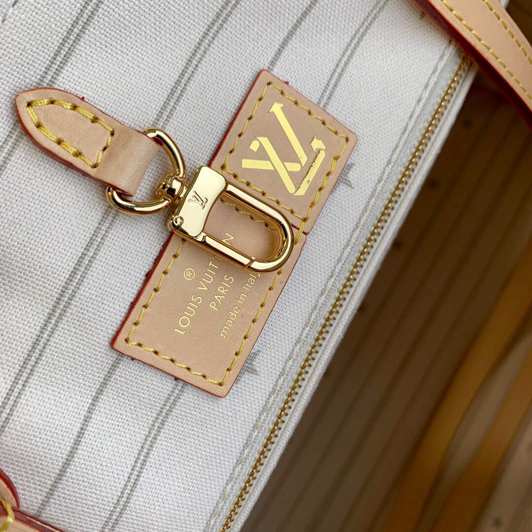 LV M46076 Louis Vuitton Onthego GM Tote Bag Yellow leather