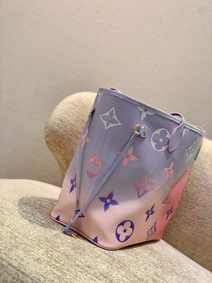 LV M46077 Louis Vuitton Neverfull MM Tote Bag - Default Title - View 2