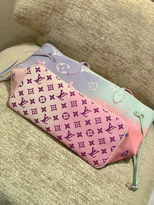 LV M46077 Louis Vuitton Neverfull MM Tote Bag - Default Title - View 3