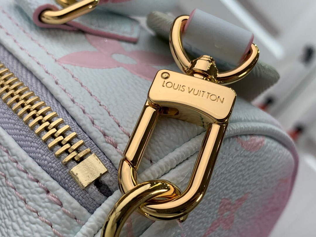 LV M46078 Louis Vuitton Papillon BB Bag Sunrise Pastel - Default Title - View 6