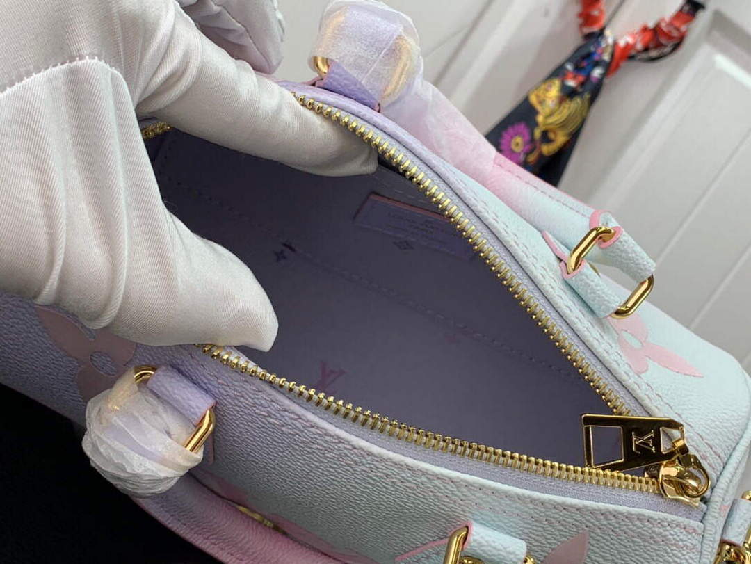 LV M46078 Louis Vuitton Papillon BB Bag Sunrise Pastel - Default Title - View 8