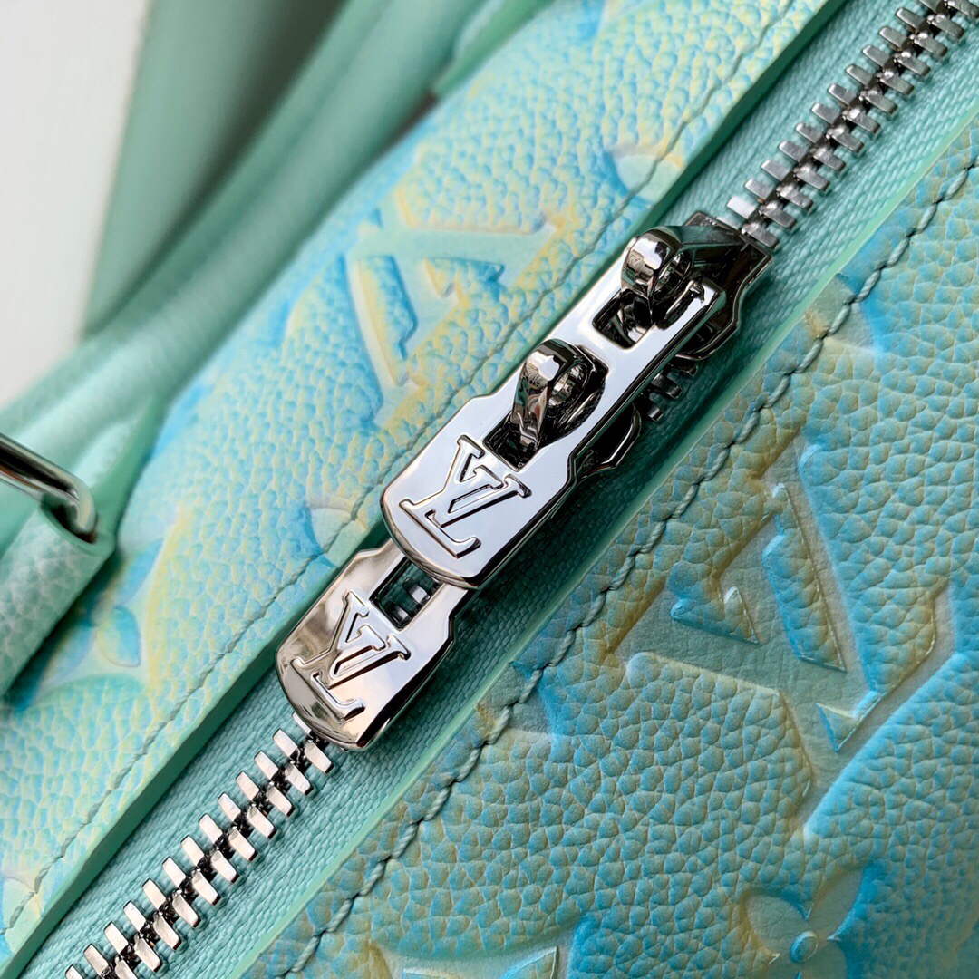 LV M46092 Louis Vuitton Speedy Bandouliere 20 Handbag Vert d'eau Green - Default Title - View 5