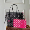LV M46103 Louis Vuitton Neverfull MM Tote Bag M46102 - Default Title - View 1