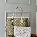 LV M46102 Louis Vuitton Neverfull MM Tote Bag M46103 - Default Title - View 1
