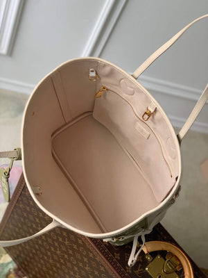 LV M46102 Louis Vuitton Neverfull MM Tote Bag M46103 - Default Title - View 5