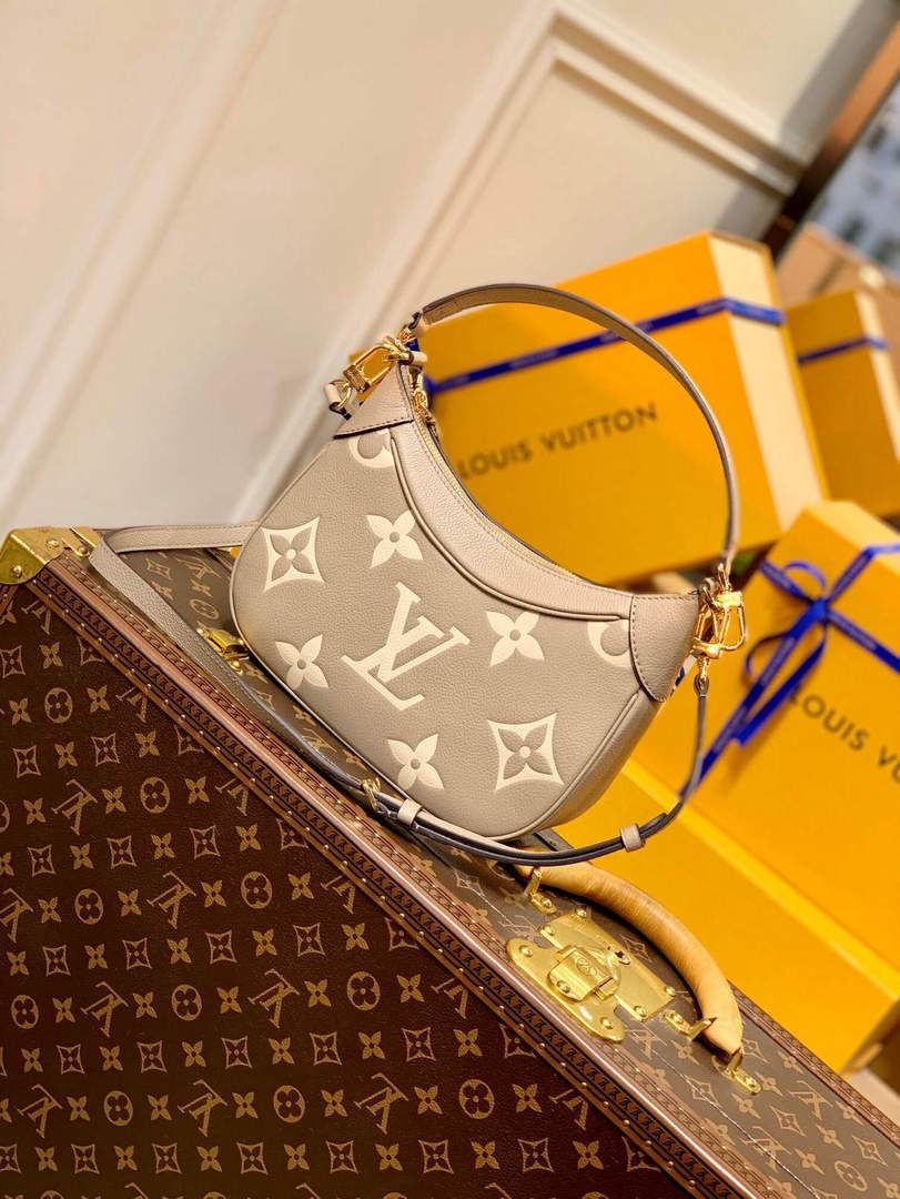 LV M46112 Louis Vuitton Bagatelle Mini Hobo Handbag - Default Title - View 1