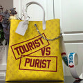 LV M46112 Louis Vuitton Carry It Bag 32cm Monogram Canvas Spring/Summer 2021 Collection Yellow