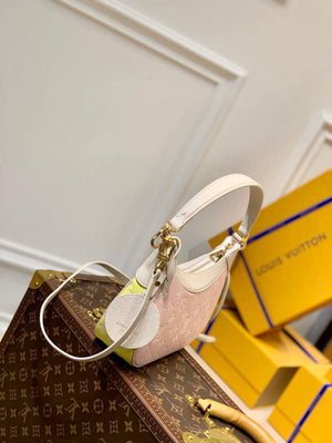 LV M46113 Louis Vuitton Bagatelle BB Bag M46091 Pink - Default Title - View 3