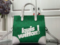 LV M46113 Louis Vuitton Carry It Bag 25cm Monogram Canvas Spring/Summer 2021 Collection Green