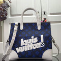 LV M46113 Louis Vuitton Carry It Bag 25cm Monogram Canvas Spring/Summer 2021 Collection Blue