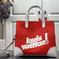 LV M46113 Louis Vuitton Carry It Bag 25cm Monogram Canvas Spring/Summer 2021 Collection Red