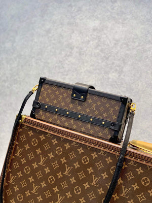 LV M46120 Louis Vuitton Petite Malle East West Handbag - Default Title - View 3
